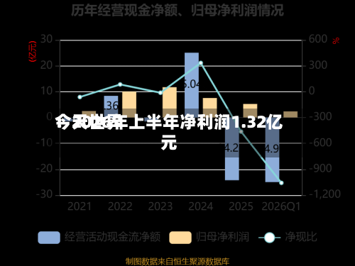今天世界：2026年上半年净利润1.32亿元-第2张图片