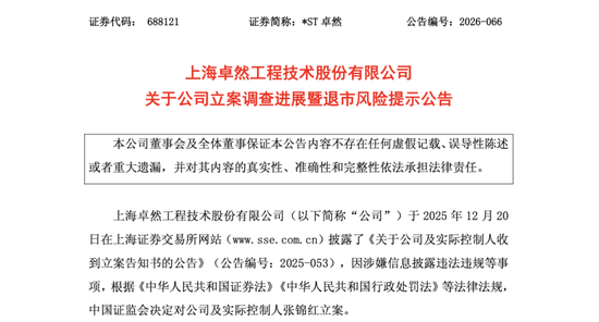 688121，或触及重大违法强制退市
